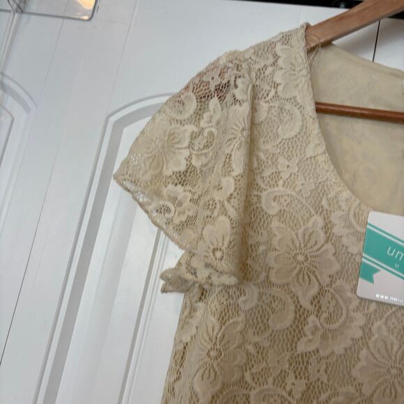 Umgee Ivory Lace Dress Size Small - Picture 4 of 8